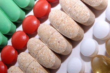 Iron supplements.