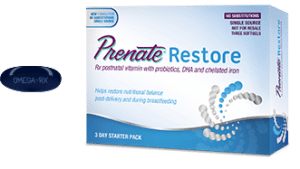 prenatal vitamins with probiotics (prenate restore)