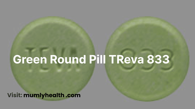 Green Round Pill TReva 833